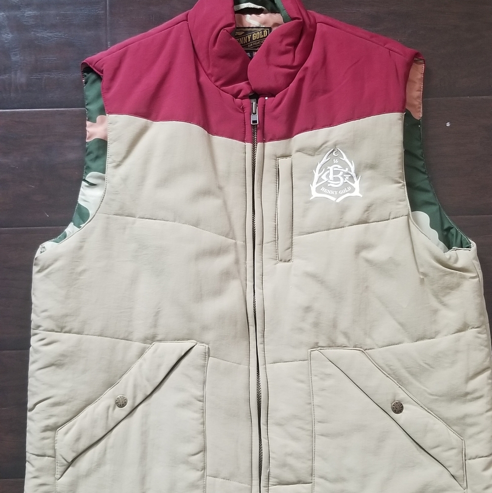 Benny Gold two tone vest